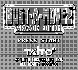 Bust-a-Move 2 Arcade Edition screenshot 3 for GameBoy